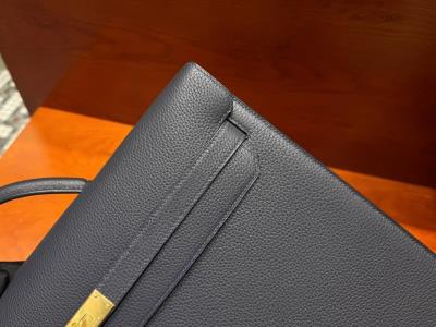 wholesale quality hermes kelly depeches 36 togo bleu nuit phw